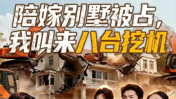 《陪嫁别墅被占，我叫来八台挖机》硬核反杀与震撼对决（短剧）