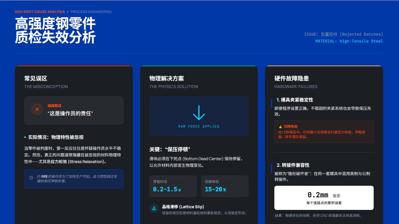 折弯机夹紧系统：为何实际折弯角度与程序设定不符
