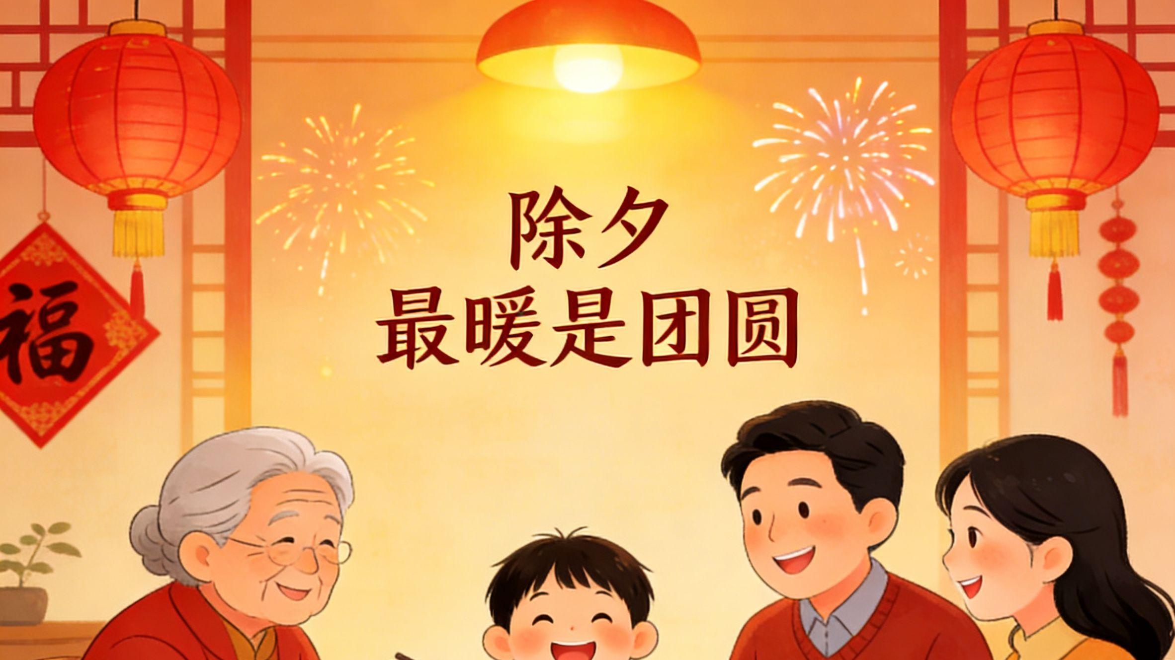 除夕，最暖是团圆