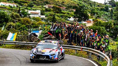 索尔伯格险胜胜田，夺得加那利群岛试航冠军