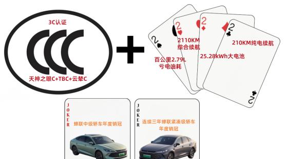 比亚迪秦家族开年出牌——“双王四个2”