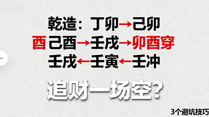 丁卯己酉壬戌壬寅：印弱食伤旺，追财半生一场空的真相！