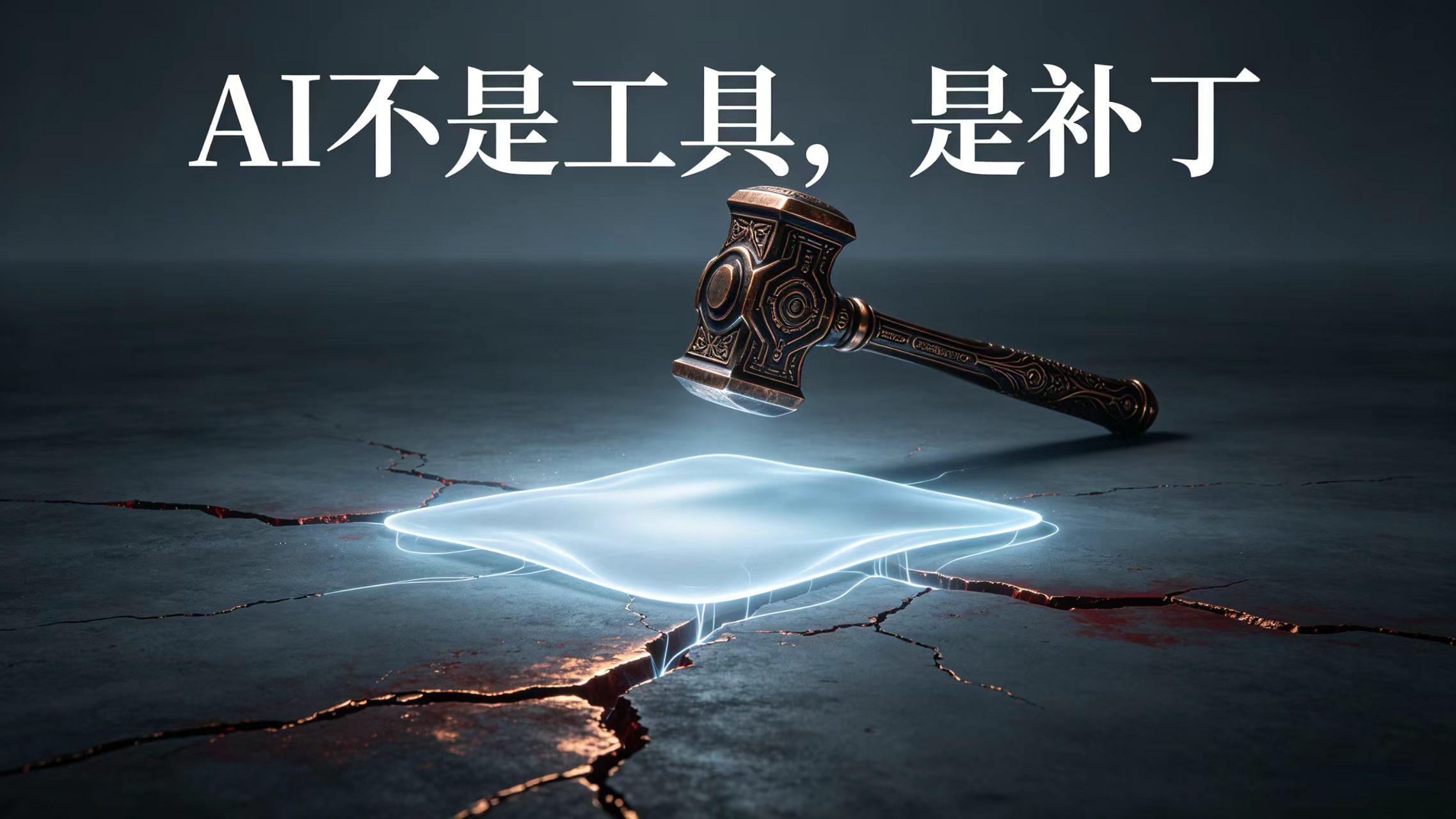 AI不是工具，是补丁