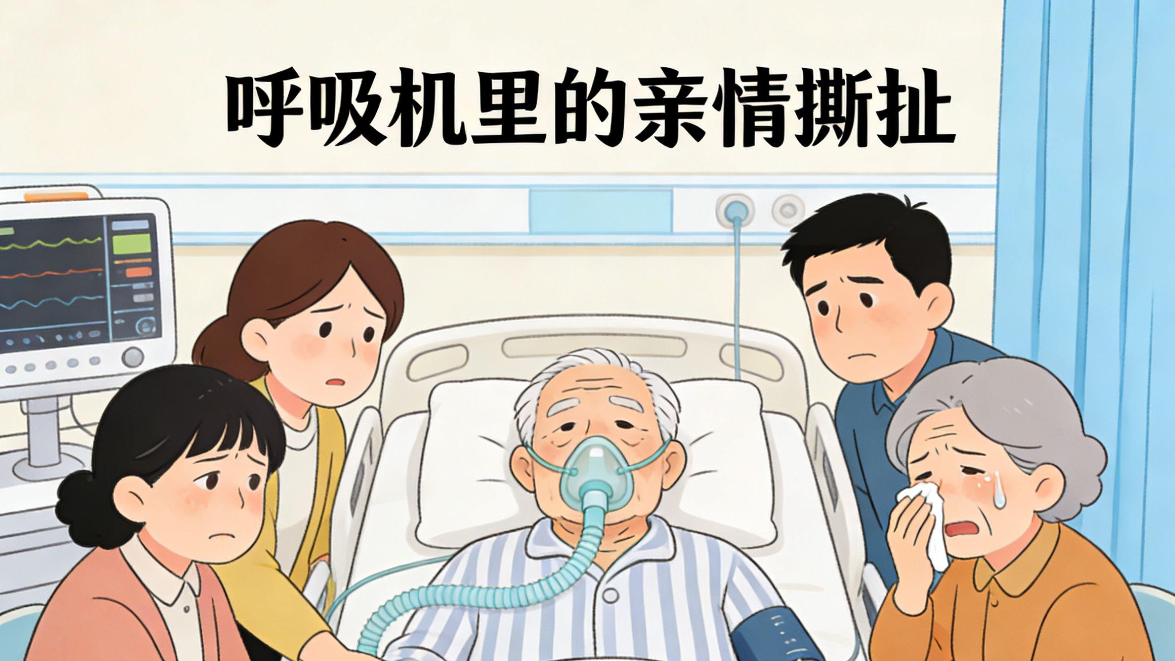 呼吸机里的亲情撕扯