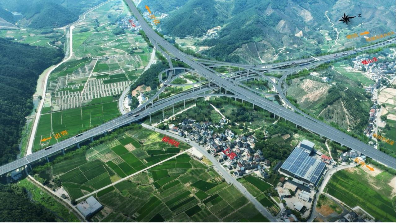 浙江省杭淳开高速公路杭州段全面开工