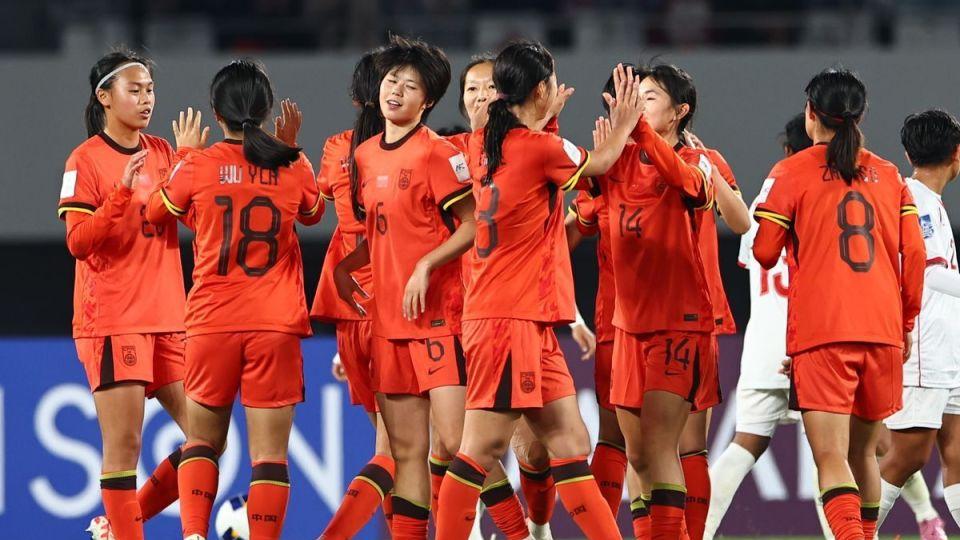 U17女足亚洲杯积分榜！中国队2连胜提前晋级，两轮进9球+0丢球