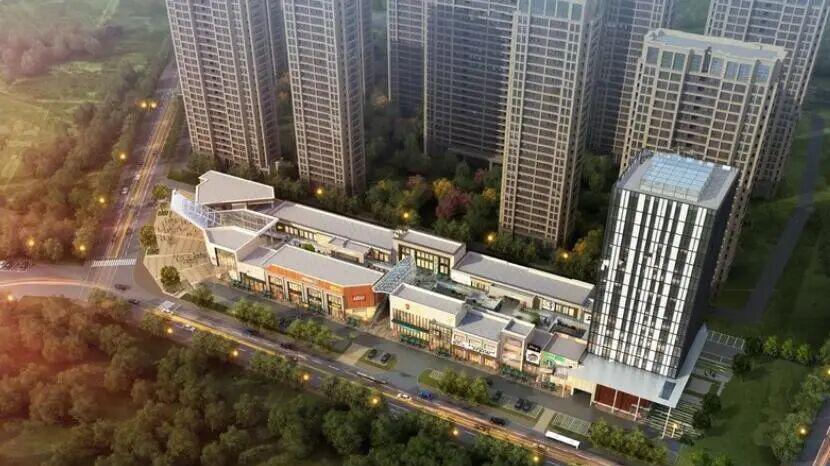 还记得白塔河路地铁站旁边的商业综合体吗？