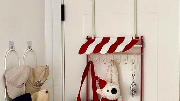 别浪费门后 1㎡！这样改造，秒变收纳 + 美学双 buff 宝地