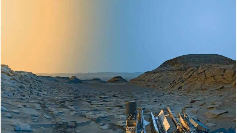 古老火星湖泊相关的富含金属的热点，好奇号探测车最新发现