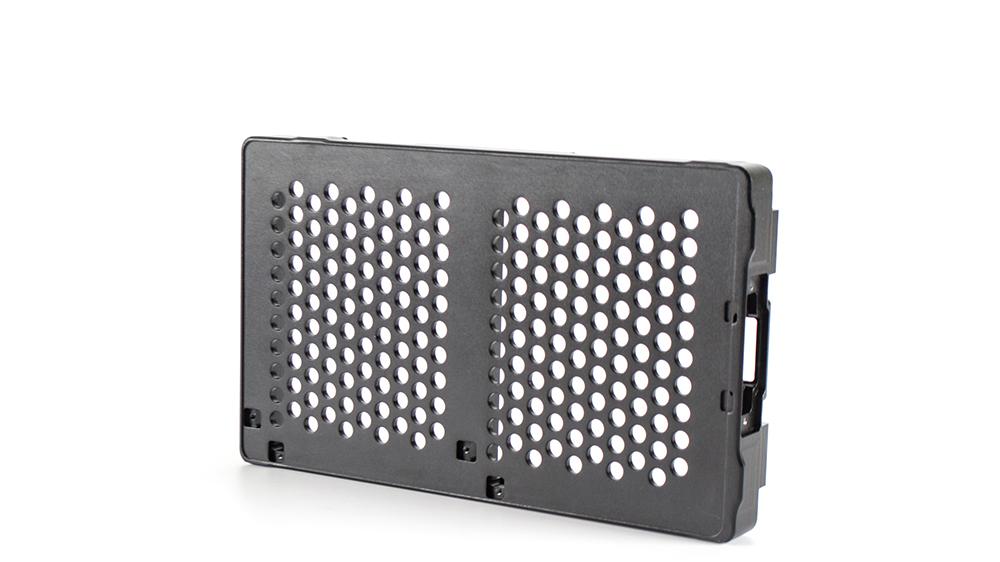 cnc加工散热器外壳手板-齐乐手板