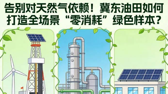 告别对天然气依赖！冀东油田如何打造全场景“零消耗”绿色样本？