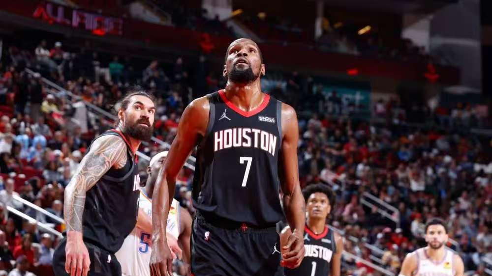 火箭末节崩盘惨败20分，杜兰特手感冰凉略显无奈，乌度卡不满申京