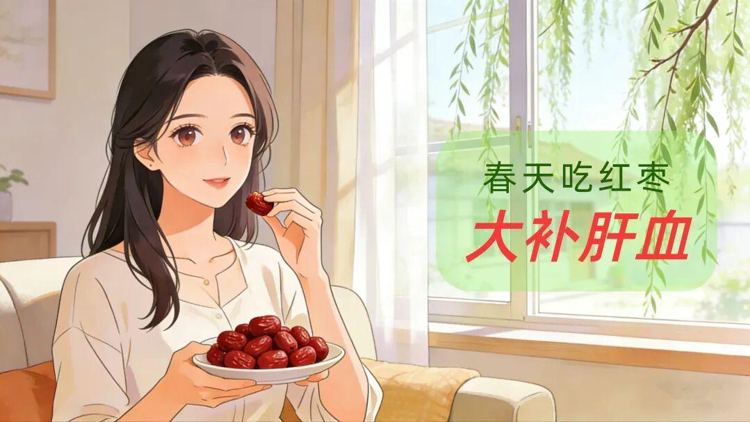 春天这么吃红枣，大补肝血！补中益气、强心安神，太有用了