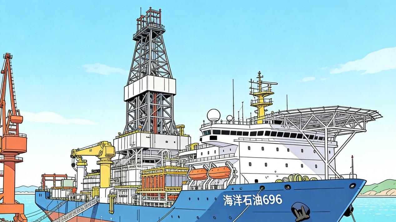海上“超级工厂”交付！中国解锁万亿油气宝藏的钥匙找到了