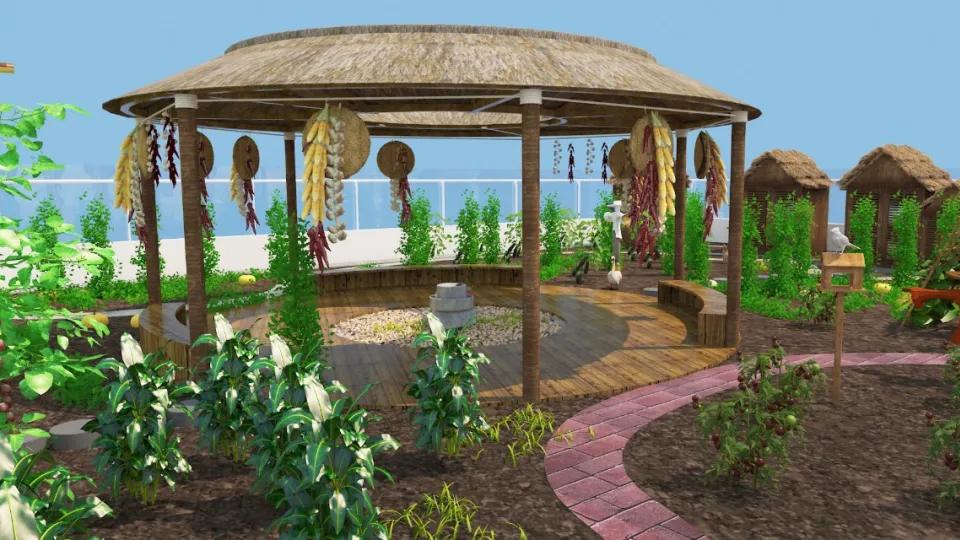 你知道吗？幼儿园的“田园梦”，藏在这些茅草屋里