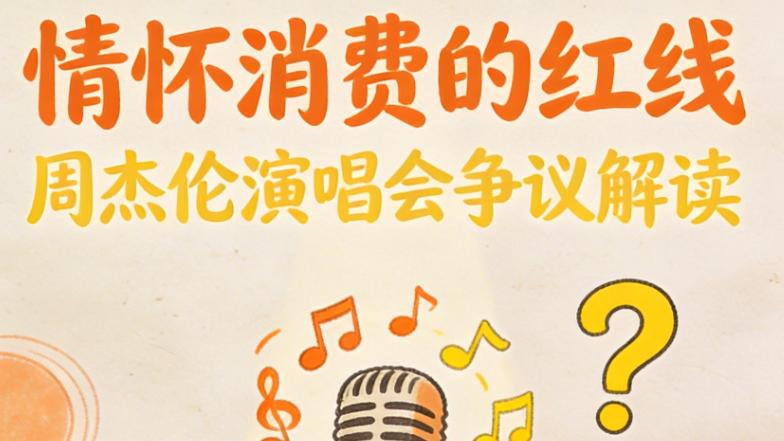 周杰伦杭州演唱会被指划水，情怀消费的红线在哪？