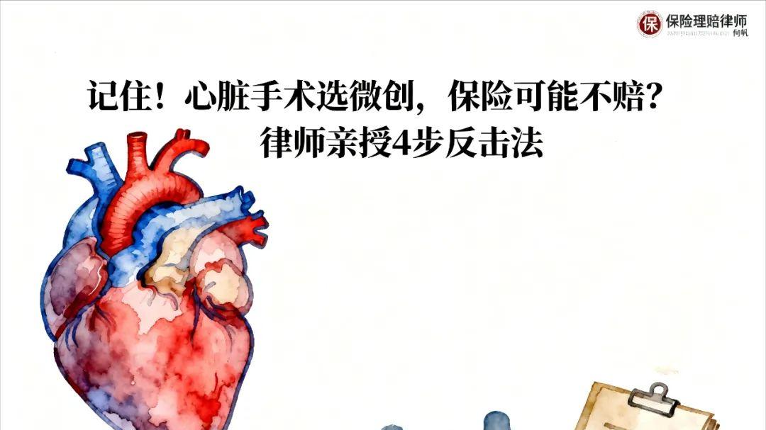 何帆律师：重疾险拒赔“心脏粘液瘤”怎么办
