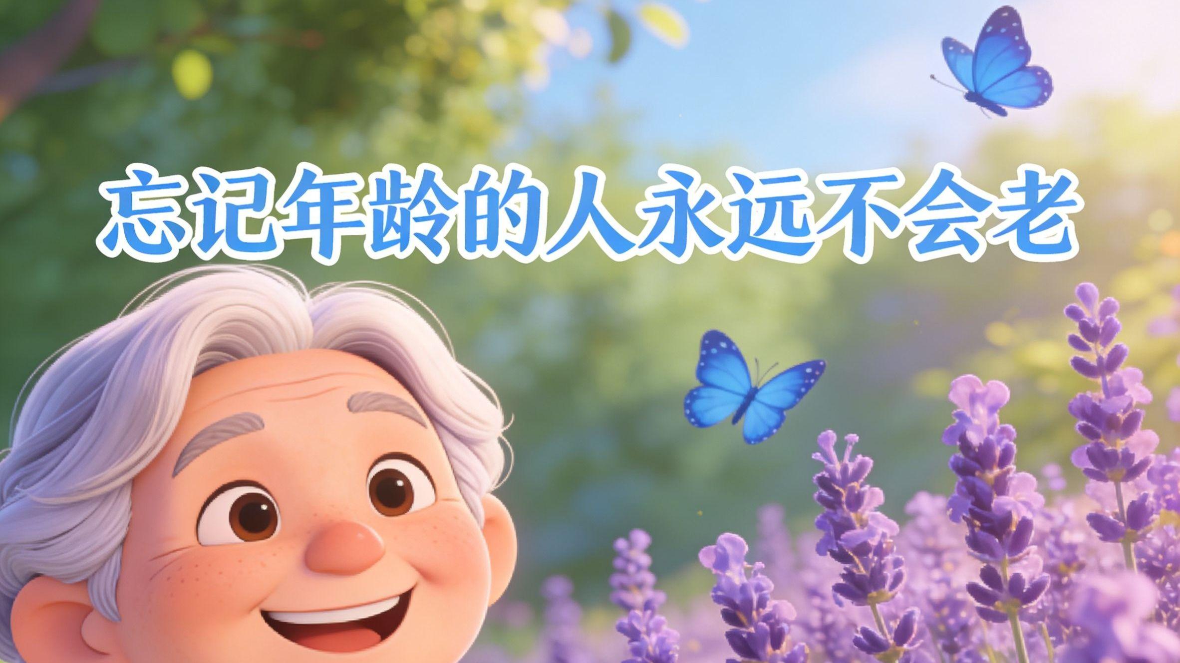 老话说：忘记年龄的人永远不会老