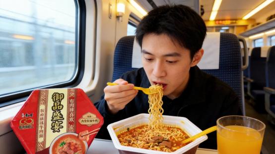康师傅新年送福，春运路上总少不了这碗面