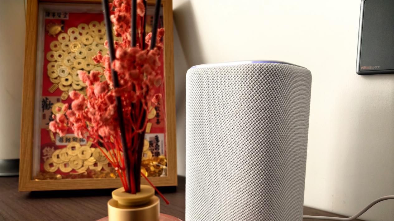 实测小米白色智能音响-颜值封神+AI开挂，百元智能音箱的全能标杆