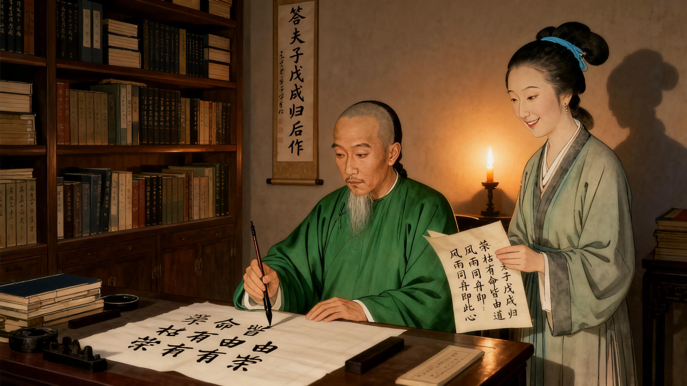 翁同龢"状元情深"：帝师与发妻的相伴，政治风波中的不离不弃