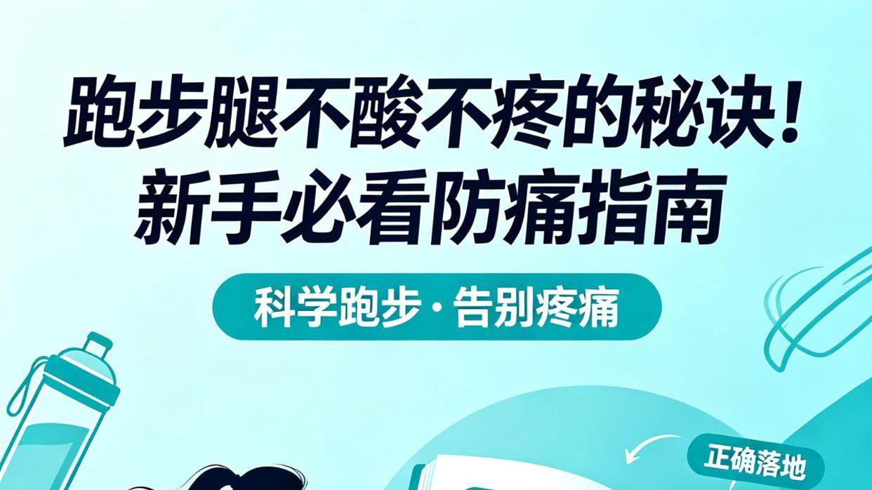 跑步腿酸腿疼自救指南，快码住！