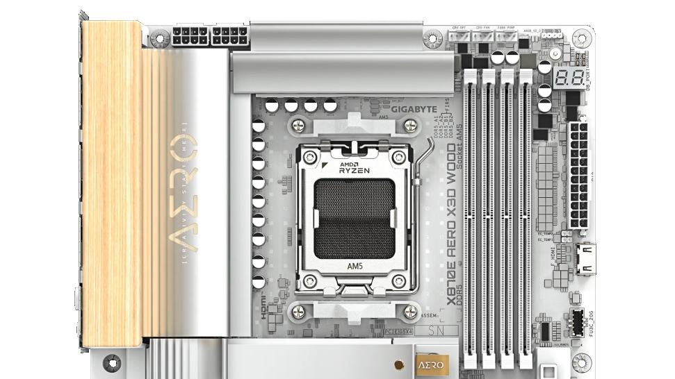 实木肌理，旗舰内力：技嘉X870E AERO X3D WOOD主板