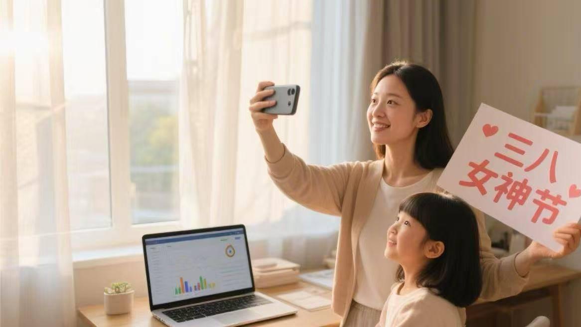 三八特辑-第一条视频，破百万我是从精致到素颜，把自媒体变成我的副业的