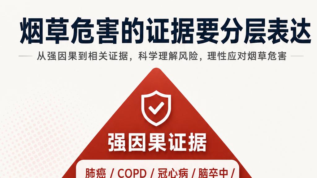 能量健康科普：烟草如何伤害身体，又为什么难以戒断