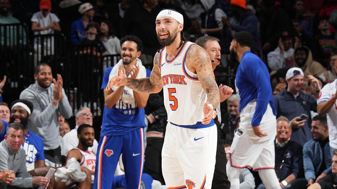 狂胜49分队史第二高！尼克斯3人20+，恩比德缺阵，马克西空砍32分