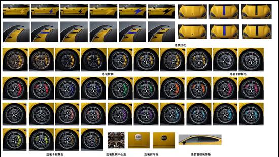 个性化再进一步 小米YU7多种选配方案曝光