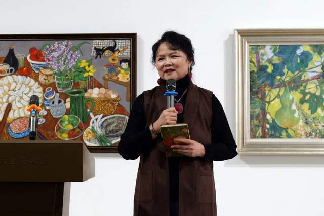 “爱绘画——2026女性绘画作品展”在北京云上美术馆开幕