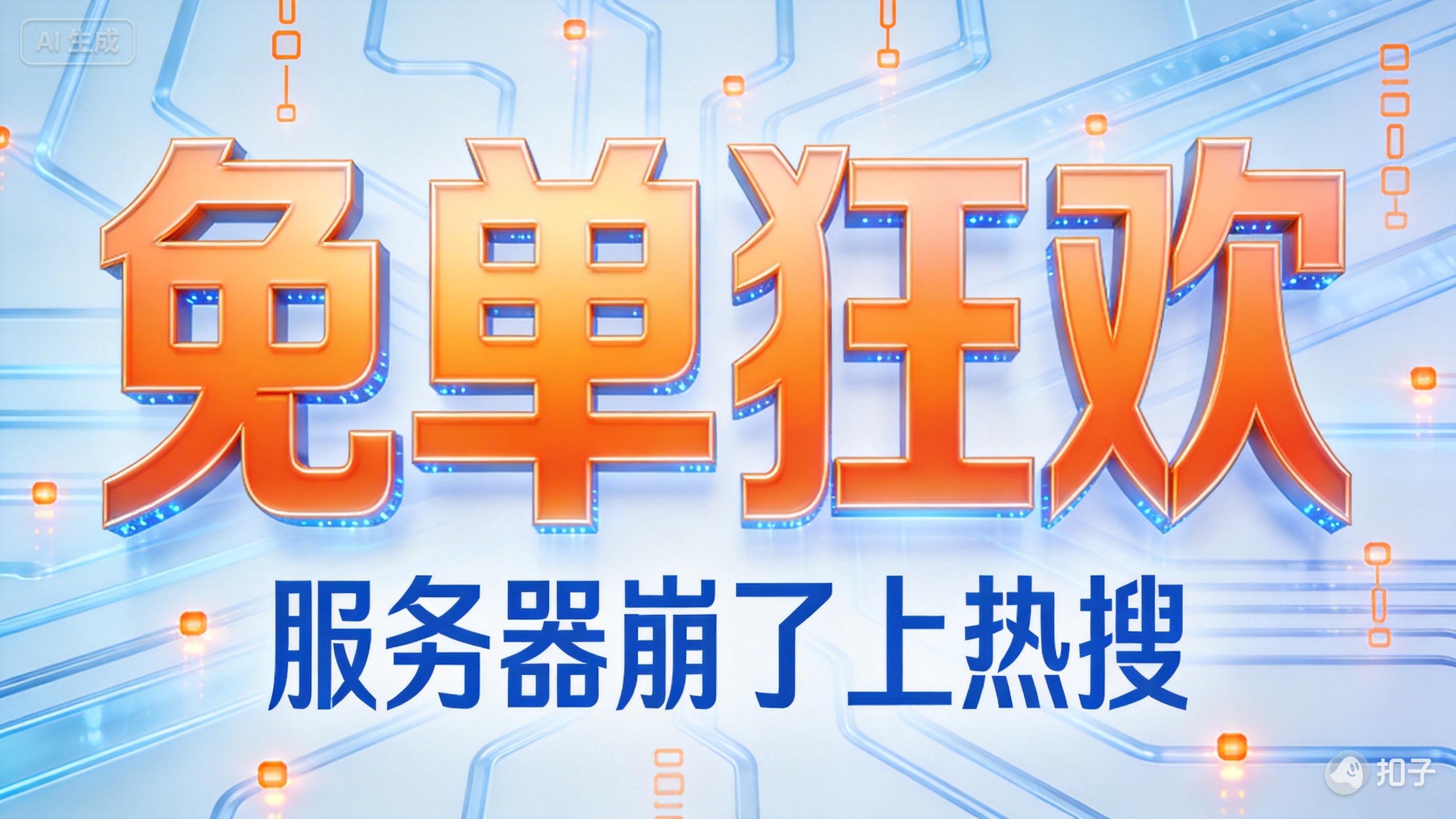 30亿请客，服务器先崩了！阿里千问免单狂欢背后，是一场怎样的AI入口博弈？
