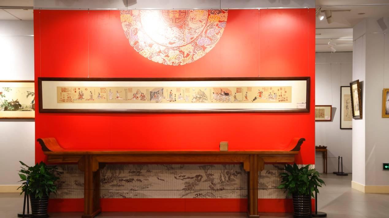 “匠心熠辉 指尖神韵”马陆镇职工文化作品顾绣展亮相嘉定区工人文化宫