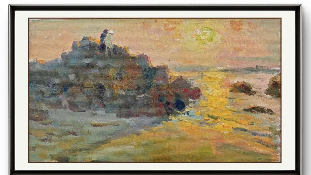 李志明｜一岛藏千古，半湾纳海天。