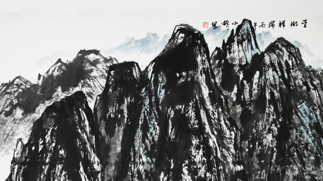 当海南的风，吹过昆仑的崖——李小雄水墨新作赏析