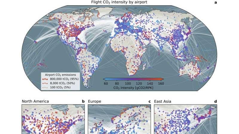 英国牛津大学研究揭示：三项策略可大幅削减全球航空排放量