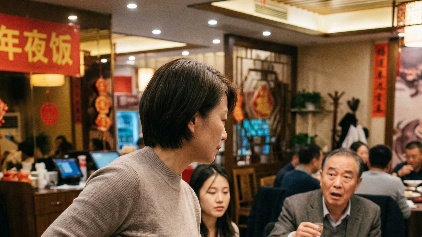 开年饭被强行“传帮带”，我当场掀了桌子