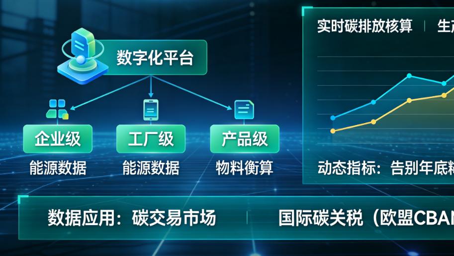 “双碳”目标下的绿色智造：如何通过能源数字化实现能效对标与精准减排？