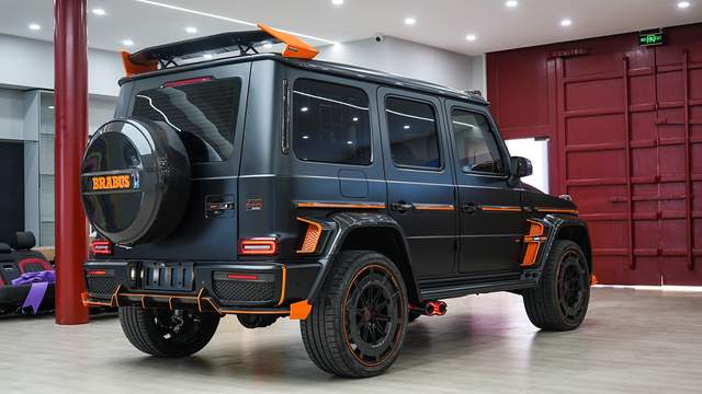 韩版G63升级巴博斯G900火箭版，体验下什么叫做极致的奢华