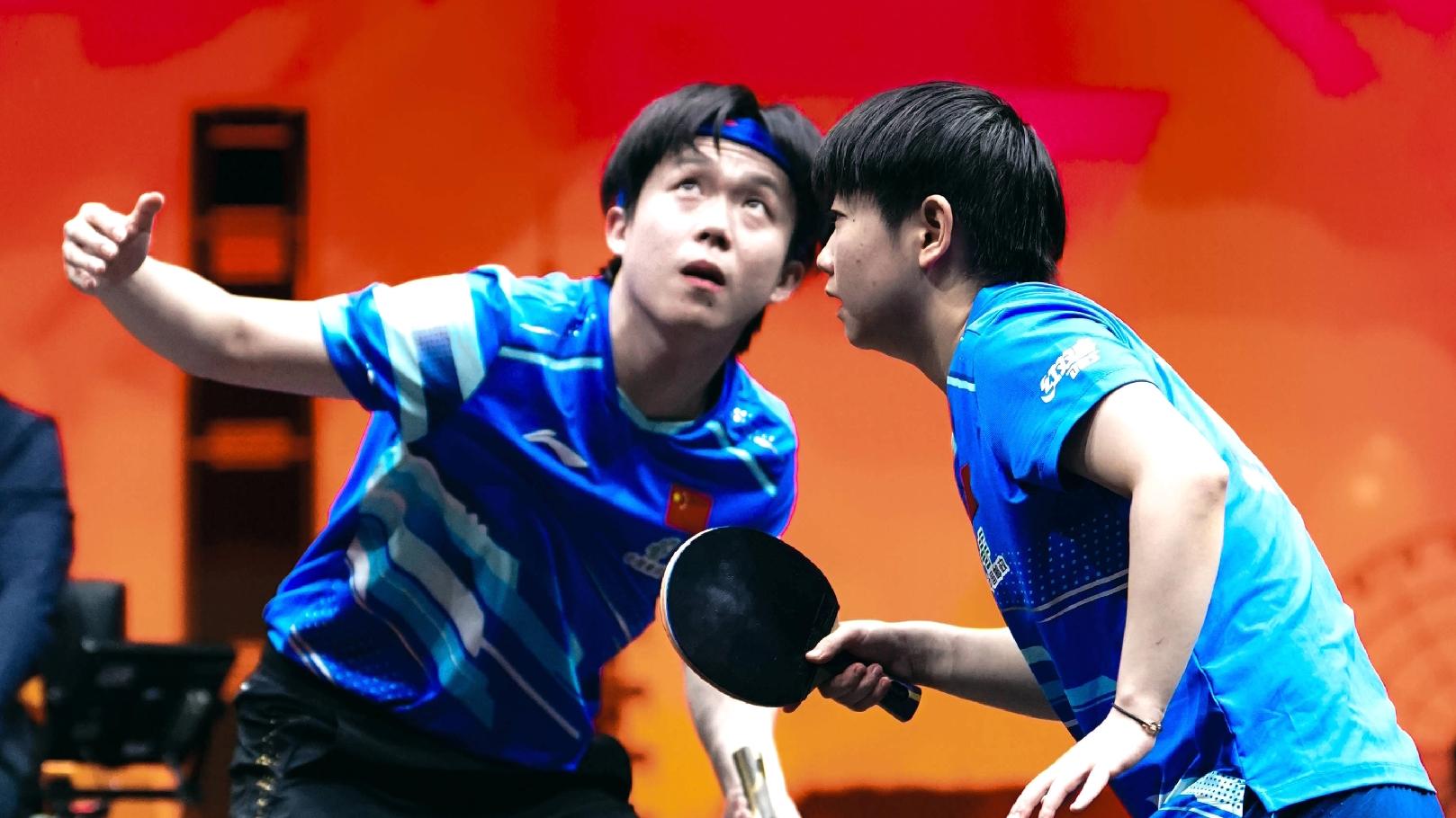 林诗栋和张本智和同区，王楚钦和户上隼辅同区，是有可能的