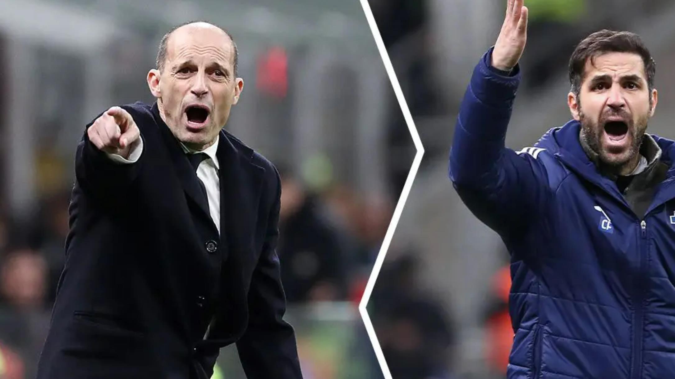 阿莱格里染红太冤：球迷热议法布雷加斯逃罚！帕夫洛维奇未骨折！