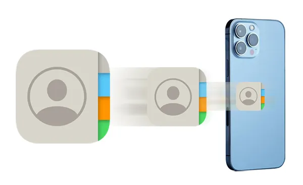 如何从不同位置将联系人导入 iPhone