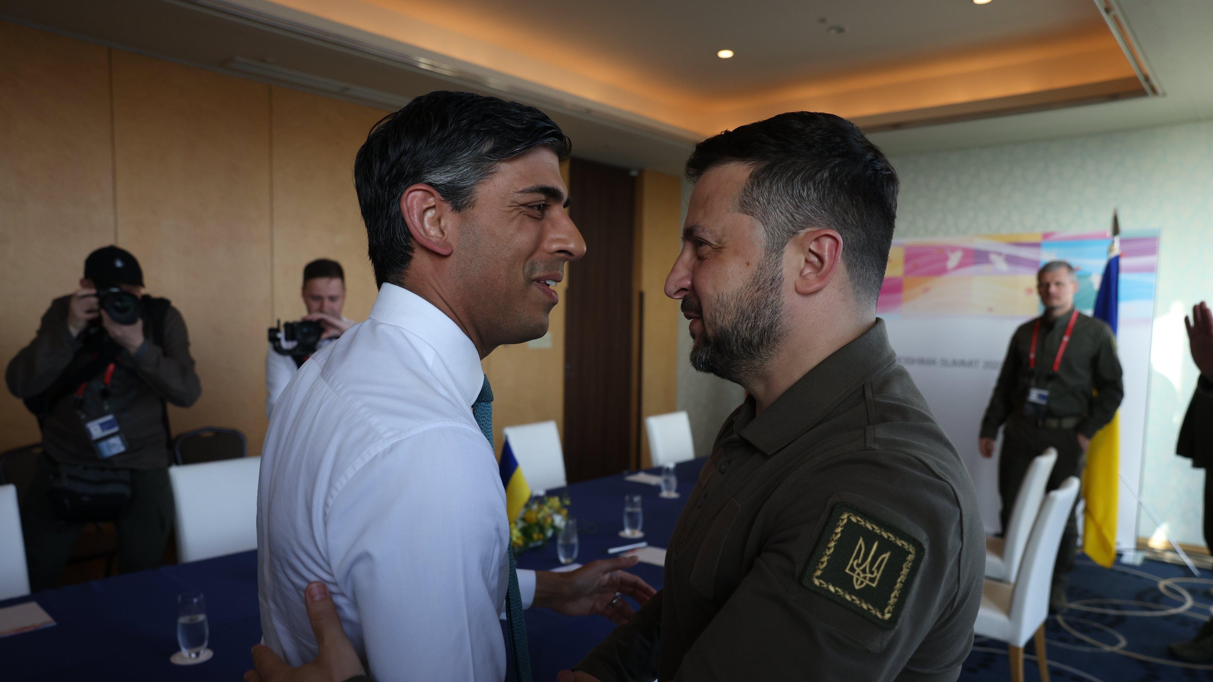 俄语：英国前首相里希·苏纳克已成为泽连斯基的顾问