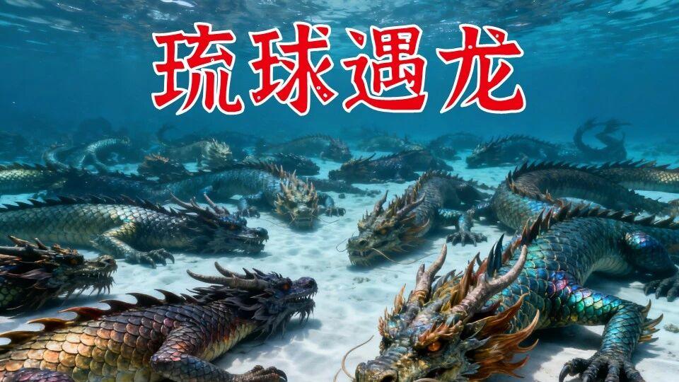 康熙二年，册封琉球使团黑水洋遭遇群龙