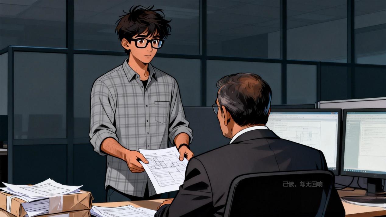 已读不回不是礼貌，是职场暴力的温柔刀