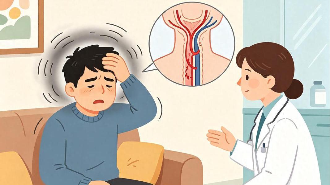 晨起发懵、眼前一黑？不痛不痒的颈动脉狭窄，是脑梗隐形导火索？