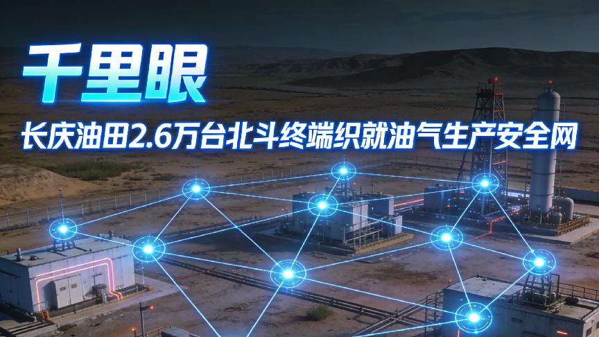 荒野上的千里眼：长庆油田2.6万台北斗终端织就油气生产安全网