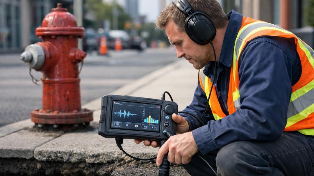 智慧水务背景下的听漏仪选型指南：从声学原理到实战应用