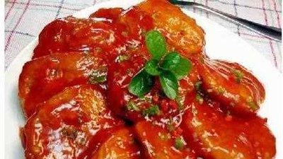 糖醋藕外脆里嫩